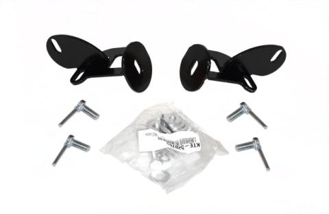 RC2 &amp; RC2 LR Bull Bar Mounting Bracket Kit Only Textured Black 2003-2004 Silverado/Sierra 1500/2500 Go Rhino