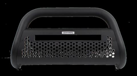 RC2 LR Bull Bar with Mounting Brackets &amp; 20 Inch Light Bar Opening Textured Black 2015-2020 Colorado/Canyon Go Rhino
