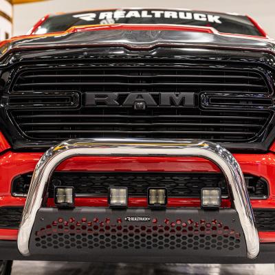 RC2 Bull Bar with Mounting Brackets Polished Stainless Steel 2019-2024 Ram 1500 Go Rhino