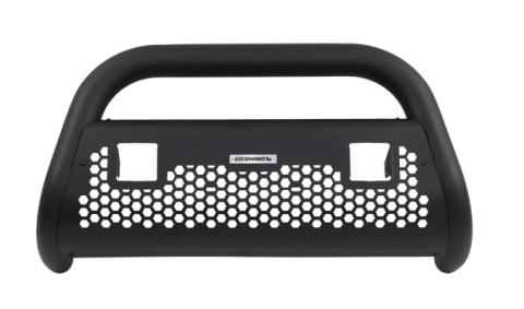 RC2 LR Bull Bar with Two 3 Inch Light Openings Frame Only Textured Black 1999-2022 Ford F-250/F-350 2002-2018 Dodge Ram 1500/2500/3500 Go Rhino