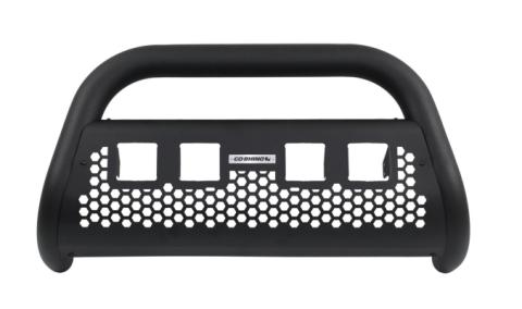 RC2 LR Bull Bar with Four 3 Inch Cube Light Openings Frame Only Textured Black 1999-2022 Ford F-250/F-350 2002-2024 Dodge Ram 1500/2500/3500 Go Rhino