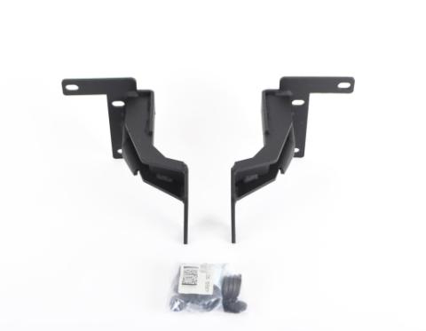 RC2 &amp; RC2 LR Bull Bar Mounting Bracket Kit Only Textured Black 2019-2024 Ram 1500 Go Rhino