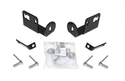 RC2 LR Bull Bar with Mounting Brackets &amp; 20 Inch Light Bar Textured Black 2009-2025 Ford F-150 Go Rhino