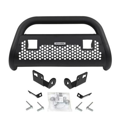 RC2 LR Bull Bar with Mounting Brackets &amp; Two 3 Inch Cube Lights Textured Black 1999-2007 Ford F-250/F-350 Go Rhino