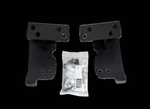 RC4LR &amp; RC3 LR Mounting Brackets Only Textured Black 2015-2020 Colorado/Canyon Go Rhino