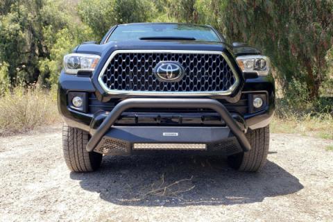 RC4LR &amp; RC3 LR Mounting Brackets Only Textured Black 2016-2023 Toyota Tacoma Go Rhino