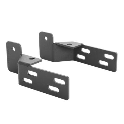 RC4LR &amp; RC3 LR Mounting Brackets Only Textured Black 2016-2024 Toyota 4Runner Go Rhino