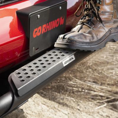 RC3 LR with Mounting Brackets &amp; 20 Inch Light Bar Textured Black 2015-2025 Ford F-150 Go Rhino
