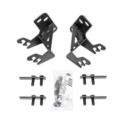 RC4LR &amp; RC3 LR Mounting Brackets Only Textured Black 2011-2016 Ford F-250/F-350 Go Rhino