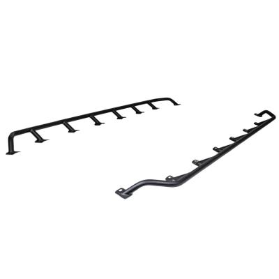 SRM300 DualRail Kit for 80 Inch Long x 40 Inch Wide Rack Rails only Black Go Rhino
