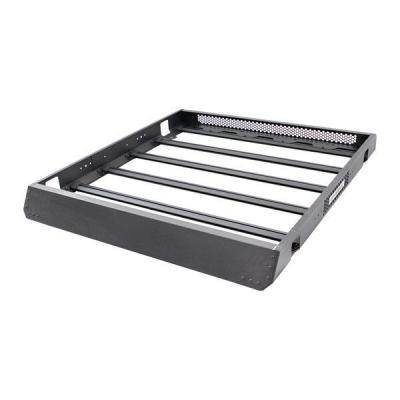 SRM400 68 Inch Fabricated Customizable Steel Basket Roof Rack Textured Black Go Rhino