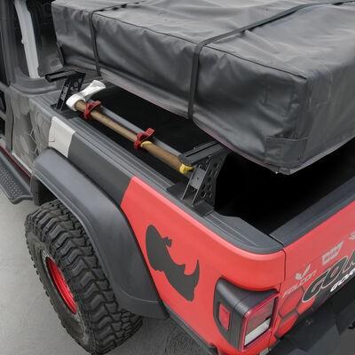 XRS Cross Bars 37 3/4 Inch Side Rail Accessory Kit Textured Black Go Rhino
