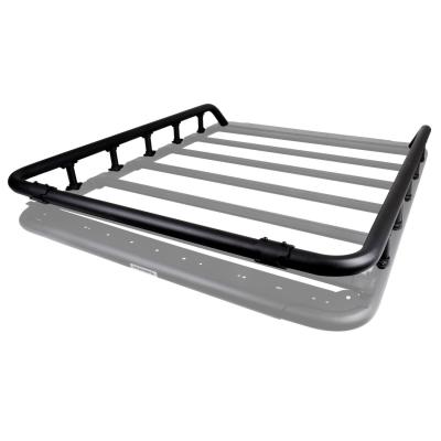 SRM500 Side &amp; Rear Rail Kit for 65 Inch Long Rack Textured Black Go Rhino