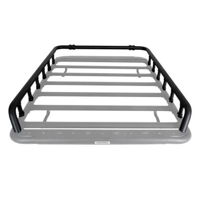 SRM500 Side &amp; Rear Rail Kit for 75 Inch Long Rack Textured Black Go Rhino
