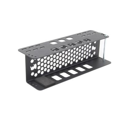 XRS/SRM Folding Table Brackets Textured Black Go Rhino