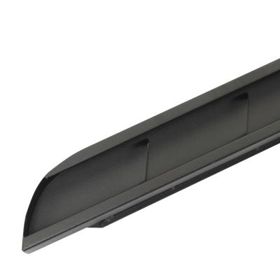 RB10 Slim Line Running Boards 87 Inch With Mounting Brackets Curved Textured Black 2015-2019 Silverado/Sierra 2500 HD Go Rhino