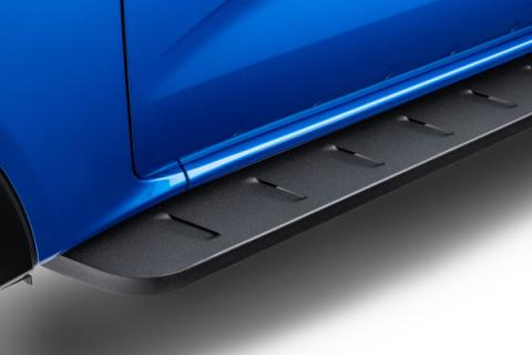 RB10 Running Boards With Mounting Brackets Textured Black 1999-2016 Ford F-250/F-350 Extended Cab Go Rhino