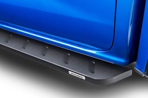 RB10 Running Boards With Mounting Brackets Textured Black 1999-2016 Ford F-250/F-350 Extended Cab Go Rhino