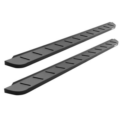 RB10 Running Boards With Mounting Brackets Textured Black 1999-2016 Ford F-250/F-350 Go Rhino