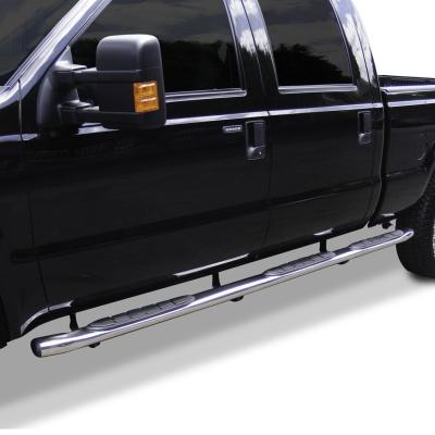 415 Side Steps With Mounting Bracket Kit Wheel to Wheel Polished Stainless Steel For 2010-201 Dodge Ram 2500/3500 Go Rhino