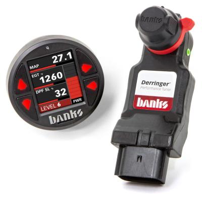 Derringer Tuner with ActiveSafety and Banks iDash Super Gauge 11-19 Ford 6.7 Banks Power