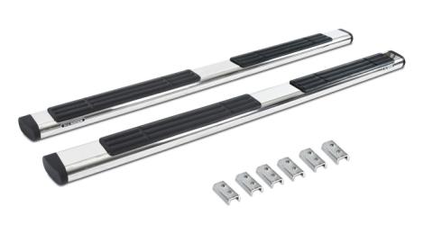 6 Inch OE Xtreme SideSteps With Mounting Bracket Kit Textured Black 2001-2006 Silverado/Sierra 1500 HD 2001-2014 Silverado/Sierra 2500 HD/3500 HD Go Rhino