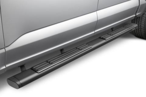 6 Inch OE Xtreme SideSteps With Mounting Bracket Kit Textured Black 2015-2026 Ford F-150/ F-250/F-350 Crew CabGo Rhino