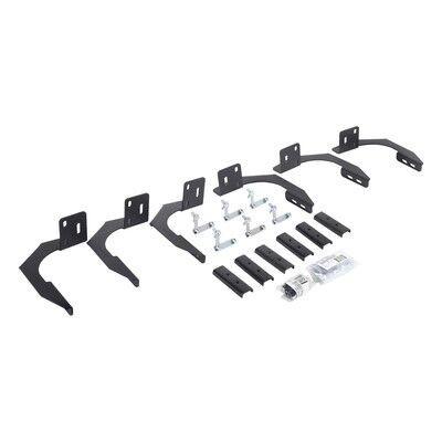 RB10/RB20 Running Boards Mounting Brackets Only Textured Black 2009-2026 Dodge Ram 1500/2500/3500 Go Rhino