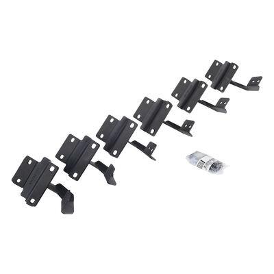 V Series V3, RB30 and RB Slim Side Steps Mounting Brackets Only Textured Black 2015-2026 Ford F-150/ F-250/F-350 Go Rhino