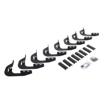 V Series V3, RB30 and RB Slim Side Steps Mounting Brackets Only Textured Black 2015-2026 Colorado/Canyon Go Rhino