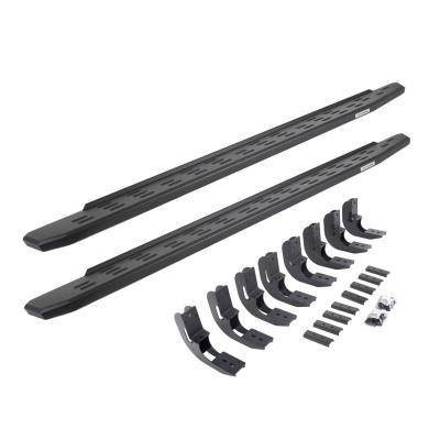 RB30 Running Boards with Mounting Bracket Kit Textured Black 2019-2026 Sierra 1500 2020-2026 Sierra 2500/3500 HD Go Rhino