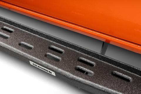 RB30 Slim Line Running Boards with Mounting Bracket Kit Protective Bedliner Coating 2015-2026 Ford F-150/ F-250/F-350 Go Rhino