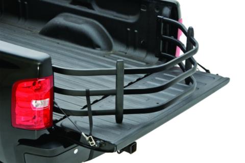 Black BedXtender HD Tailgate Bed Extender Sport Truck Bed Extender 19-24 Chevy Silverado/Sierra 1500 2022 Silverado LTD/Sierra Limited 20-24 Chevy Silverado/Sierra 2500/3500 Excl models with Multipro Tailgate Standard Bed AMP Research