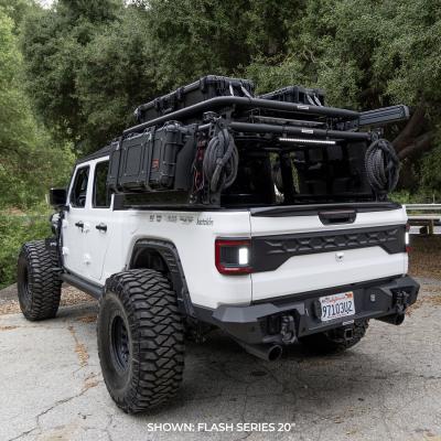 Go Rhino Flash Series Lights 10 Inch Single Multi Function LED Light Bar Black Go Rhino