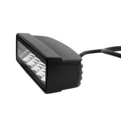 Go Rhino Blackout Series Lights Pair of Sixline LED Spot Light Kit Black Go Rhino
