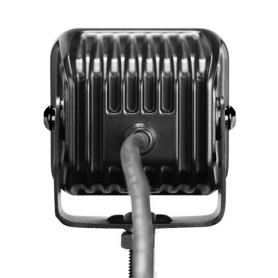 Go Rhino Blackout Series Lights Pair of 3x3 Cube LED Spot Light Kit Black Go Rhino