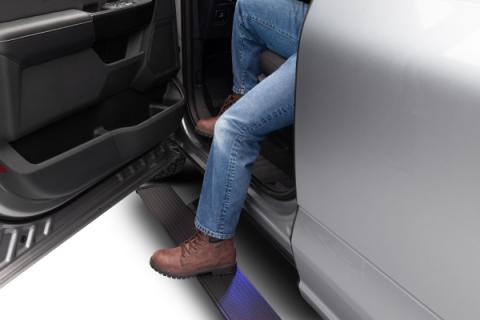 PowerStep Electric Running Boards For 2002-2003 and 2008-2016 Ford F-250/350/450 All Cabs 2002-2003 Ford Excursion AMP Research