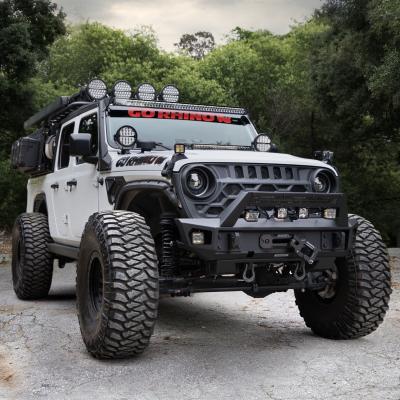 Go Rhino Blackout Combo Series Lights 21.5 Inch Double Row LED Light Bar With Amber Lighting Black Go Rhino
