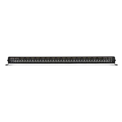 Go Rhino Blackout Combo Series Lights 42 Inch Double Row LED Light Bar With Amber Lighting Black Go Rhino