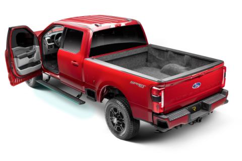 PowerStep Electric Running Boards Plug N Play System For 2017-2019 Silverado/Sierra 2500/3500 Diesel Only Double and Crew Cab AMP Research