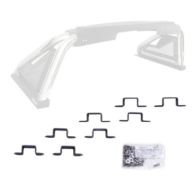 Sport Bar 2.0 Three Inch Cube Light Bracket Kit Textured Black 2007-2021 Toyota Tundra 2009-2023 Dodge Ram 1500/2500/3500  Go Rhino