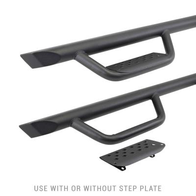 Dominator Xtreme D2 SideSteps Boards Only Textured Black 2021-2025 Ford Bronco Go Rhino