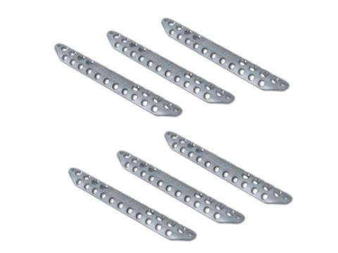 Dominator D3 Modular &amp; D3 1 piece Hoop Step Pad Set Brushed Aluminum Go Rhino