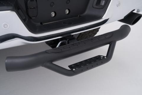 Dominator Hitch Step Textured Black Go Rhino