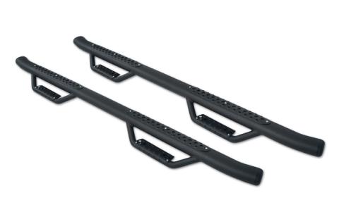 Dominator D4 Dual Step(TM) Cab Length SideSteps (For Gas Vehicles) 2014-2018 Silverado/Sierra 1500/2500 HD Go Rhino
