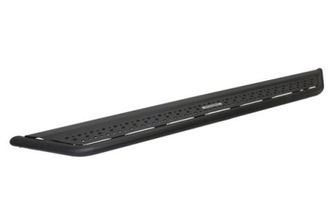 Dominator Xtreme D6 SideSteps With Mounting Bracket Kit Textured Black 2007-2018 Silverado/Sierra 150/2500 HD Go Rhino