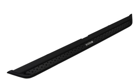 Dominator Xtreme DSS SideSteps With Mounting Bracket Kit Textured Black 1999-2016 Ford F-250/F-350 Extended Cab Go Rhino