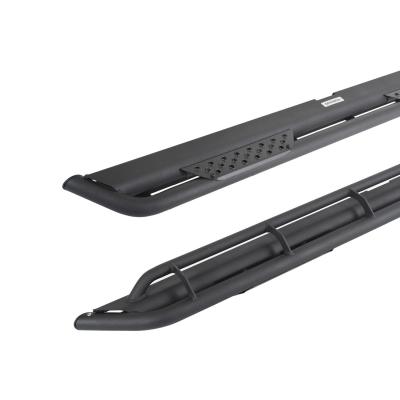 Dominator Xtreme DT Side Steps with Mounting Bracket Kit Textured Black For 2015-2025 Ford F-150 2017-2026 Ford F-250/F-350 Go Rhino