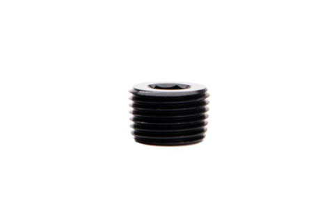 1/8 Inch NPT Hex Socket Plug Black Fleece Performance
