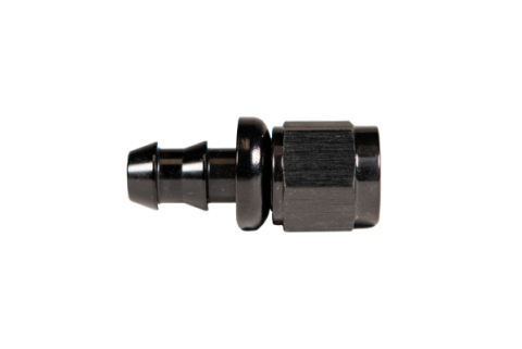 -8 Straight to Hose Barb Black Fleece Performance